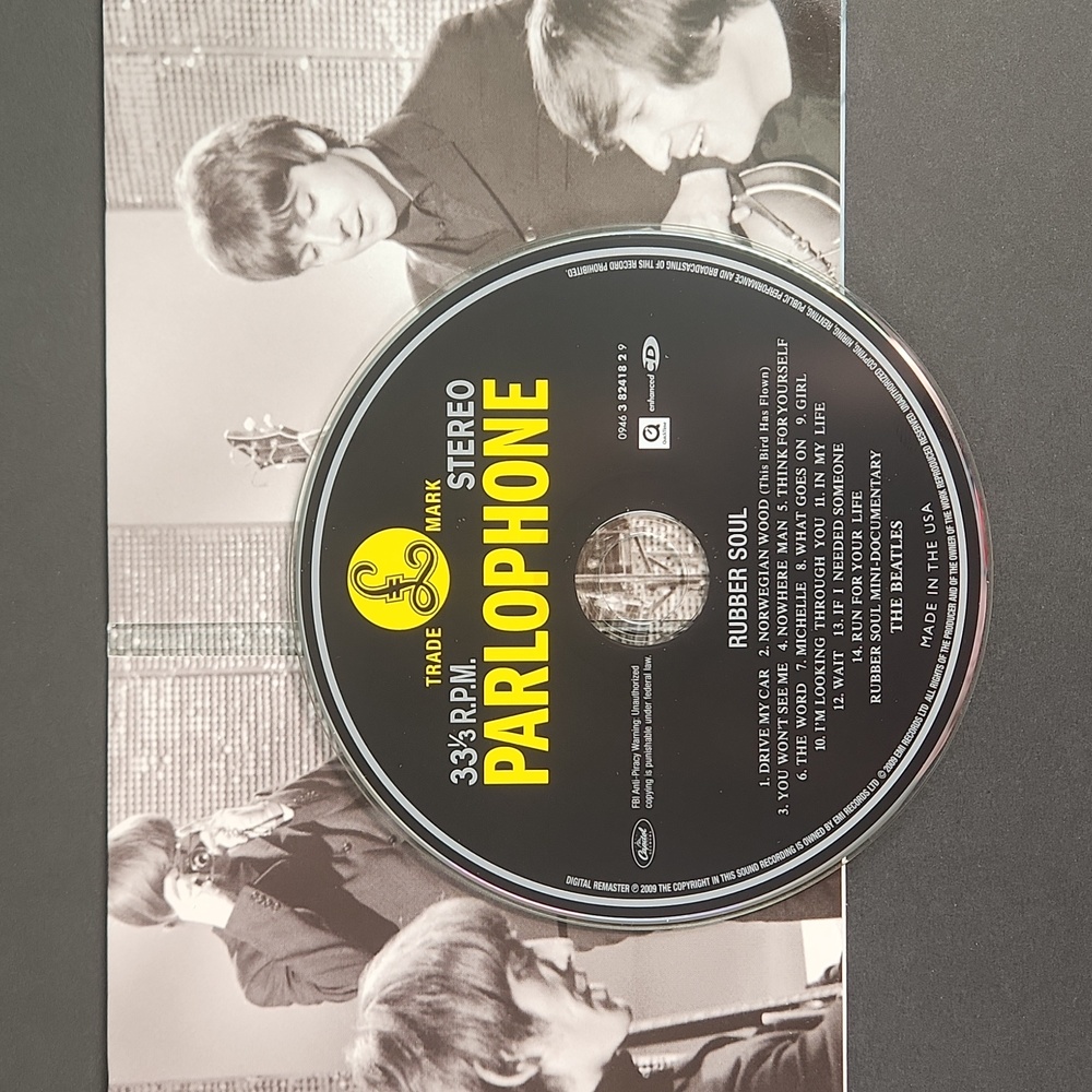 THE BEATLES RUBBER SOUL Apple/Parlophone CD REMASTER 2009 MINT CONDITION - Picture 6 of 17